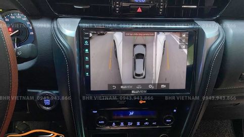 Màn hình DVD Android liền camera 360 xe Toyota Fortuner 2017 - nay | Elliview S4 Deluxe 